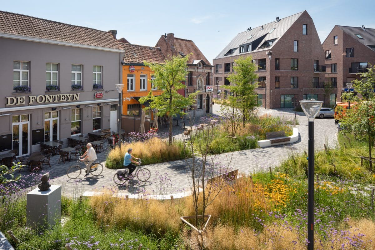 Oude vismijn en Groentenmarkt, Lokeren